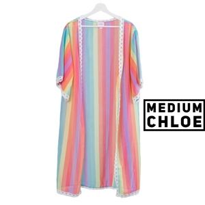 Sherbet Stripe Chloe Coverup
